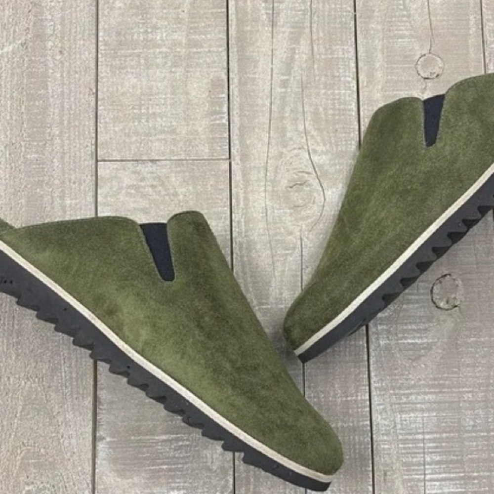 NIB $325 Rag & Bone Men’s Ansley Slide in Olive green - Picture 3 of 6